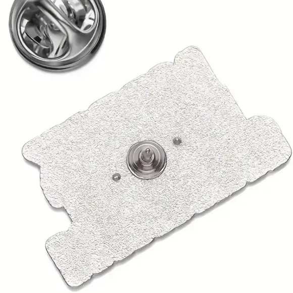 Funny enamel pin "I speak fluent sarcasm" - Picture 5 of 5